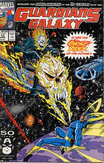 Guardians of the Galaxy 1990 #13 Direct ed. - back issue - $5.00