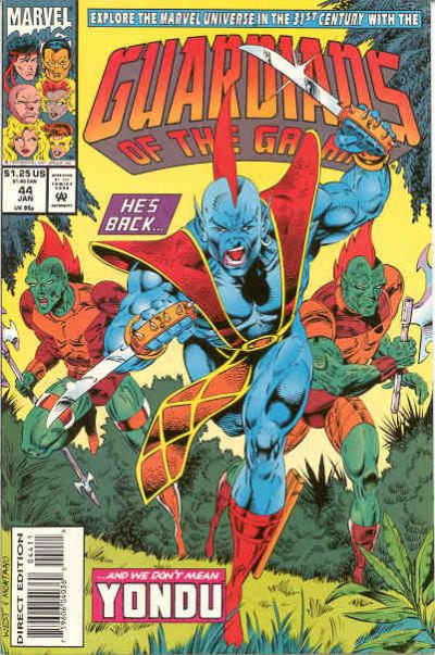 Guardians of the Galaxy 1990 #44 - back issue - $4.00