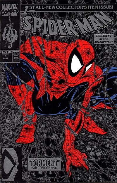 Spider-Man 1990 #1 Regular Silver Edition - back issue - $12.00
