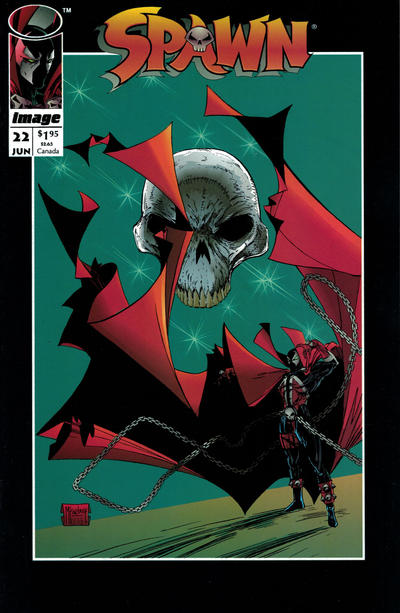 Spawn 1992 #22 Direct ed. - back issue - $4.00