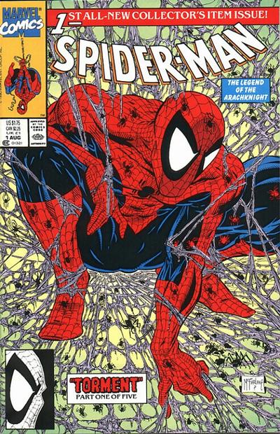 Spider-Man 1990 #1 Direct Edition - back issue - $10.00