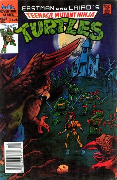 Teenage Mutant Ninja Turtles Adventures 1989 #27 - back issue - $7.00