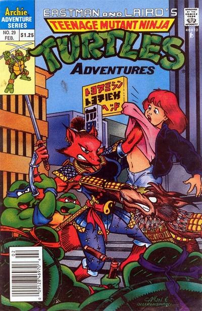 Teenage Mutant Ninja Turtles Adventures 1989 #29 - back issue - $6.00