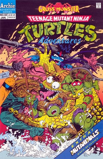 Teenage Mutant Ninja Turtles Adventures 1989 #52 - back issue - $9.00