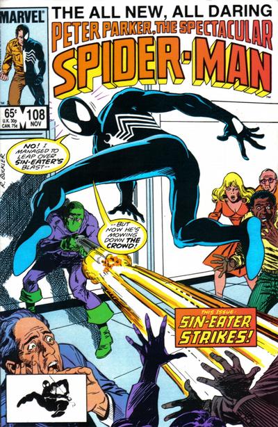 The Spectacular Spider-Man #108 Direct ed. - back issue - $8.00