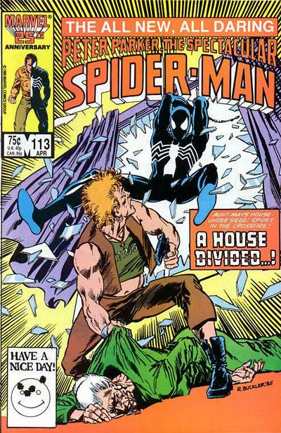 The Spectacular Spider-Man #113 Direct ed. - back issue - $4.00