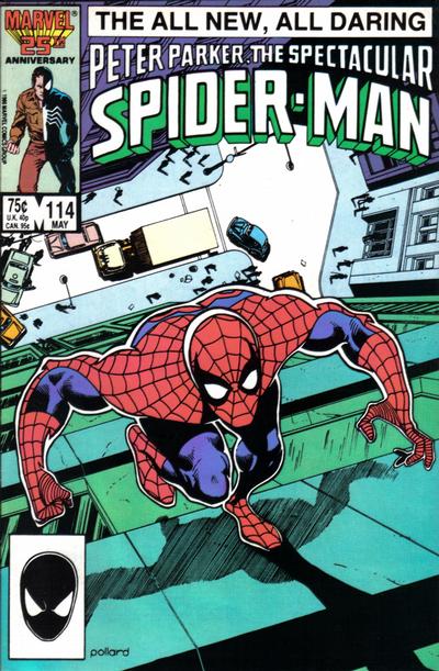 The Spectacular Spider-Man #114 Direct ed. - back issue - $4.00