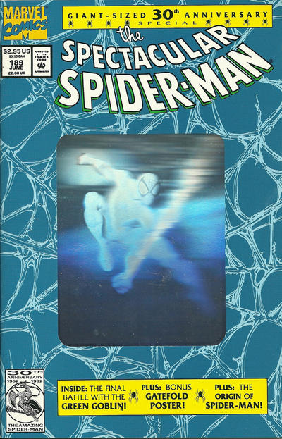 The Spectacular Spider-Man #189 Direct ed. - back issue - $5.00