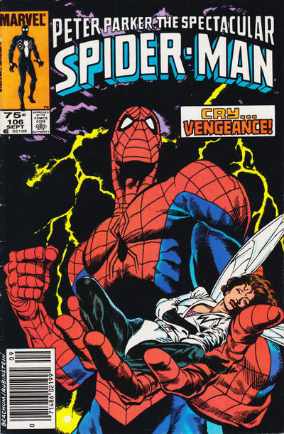 The Spectacular Spider-Man #106 Newsstand ed. - back issue - $4.00