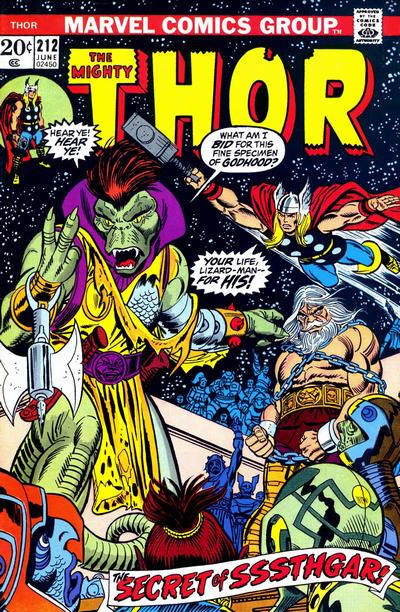 Thor #212 Regular Edition - reader copy - $5.00