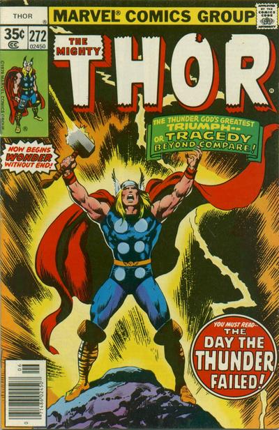 Thor #272 Regular Edition - back issue - $9.00