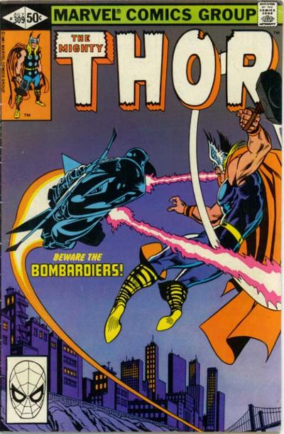 Thor #309 Direct ed. - back issue - $5.00