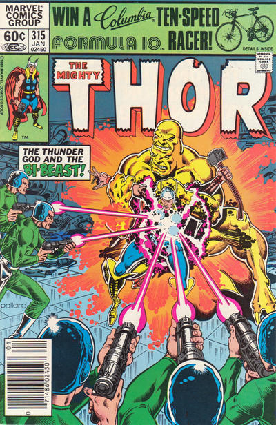 Thor #315 Newsstand ed. - back issue - $5.00