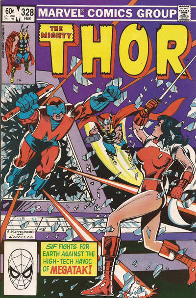 Thor #328 Direct ed. - back issue - $5.00