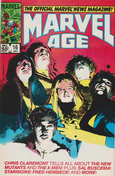 Marvel Age 1983 #16 - back issue - $4.00