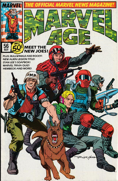 Marvel Age 1983 #56 - back issue - $4.00