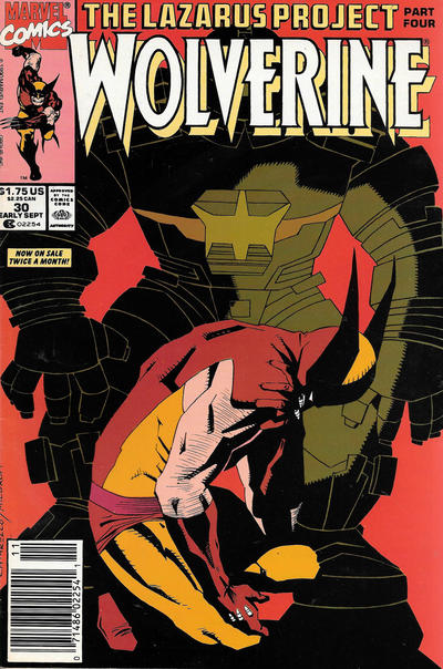 Wolverine 1988 #30 Newsstand ed. - back issue - $3.00