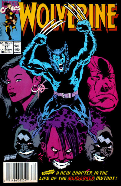 Wolverine 1988 #31 Newsstand ed. - back issue - $4.00