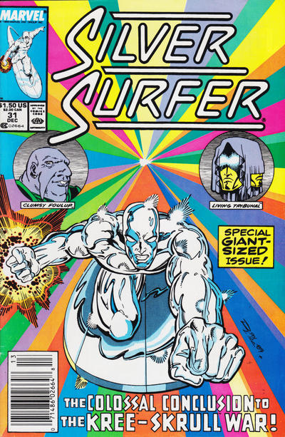 Silver Surfer 1987 #31 Newsstand ed. - back issue - $4.00