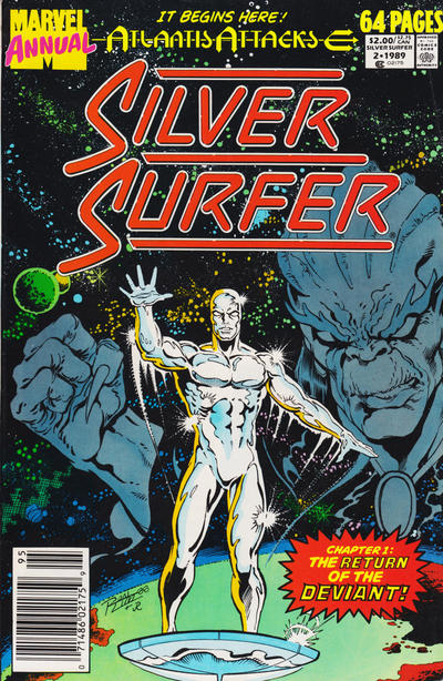 Silver Surfer Annual 1988 #2 Newsstand ed. - back issue - $4.00