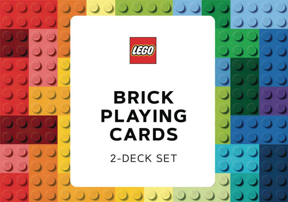 LEGO BRICK PLAYING CARDS 2 DECK SET