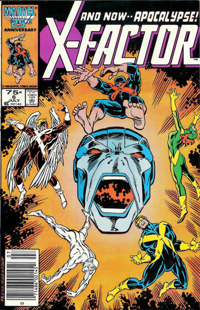 X-Factor 1986 #6 Newsstand ed. - 8.5 - $21.00