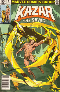 Ka-Zar the Savage 1981 #2 Newsstand ed. - back issue - $4.00