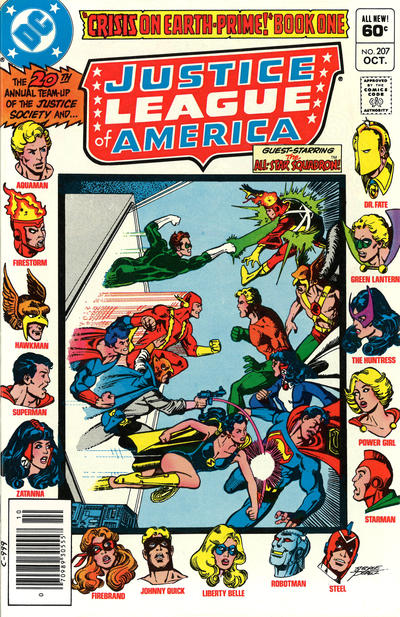 Justice League of America 1960 #207 Newsstand ed. - back issue - $5.00