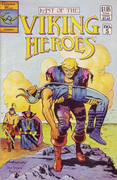 The Last of the Viking Heroes 1987 #5 5-A - 8.5 - $17.00