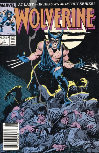 Wolverine 1988 #1 Newsstand ed. - 8.5 - $79.00