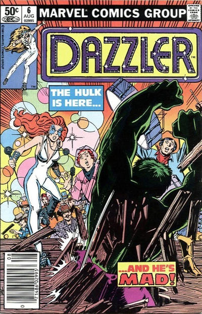 Dazzler 1981 #6 Newsstand ed. - back issue - $4.00