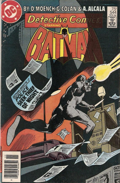 Detective Comics 1937 #544 Newsstand ed. - back issue - $5.00