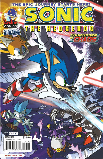 Sonic the Hedgehog 1993 #253 - back issue - $10.00