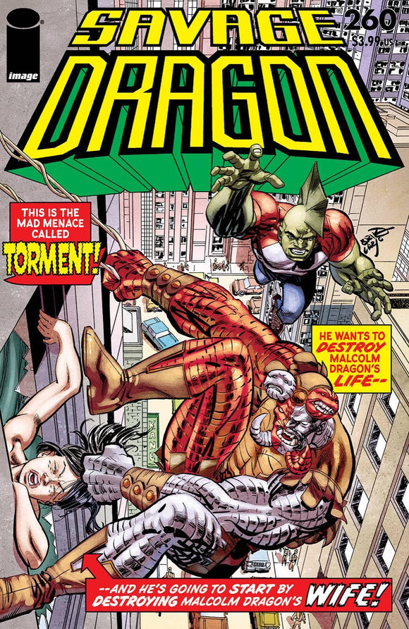 SAVAGE DRAGON #260 CVR A LARSEN