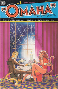 Omaha the Cat Dancer 1986 #1 3rd Printing $2.50 Cover - back issue - $5.00