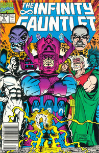 The Infinity Gauntlet 1991 #5 Newsstand ed. - back issue - $5.00