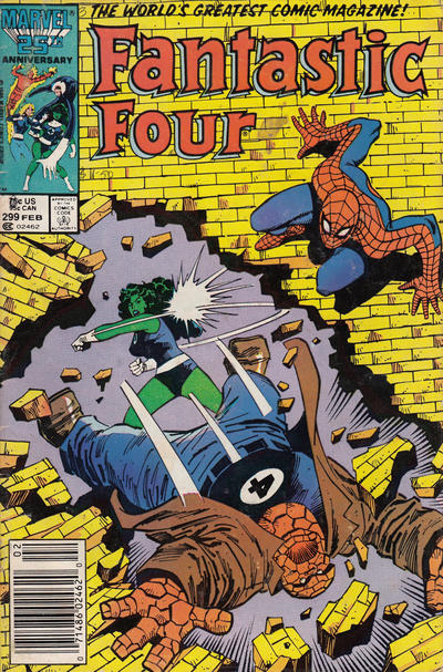 Fantastic Four 1961 #299 Newsstand ed. - back issue - $4.00