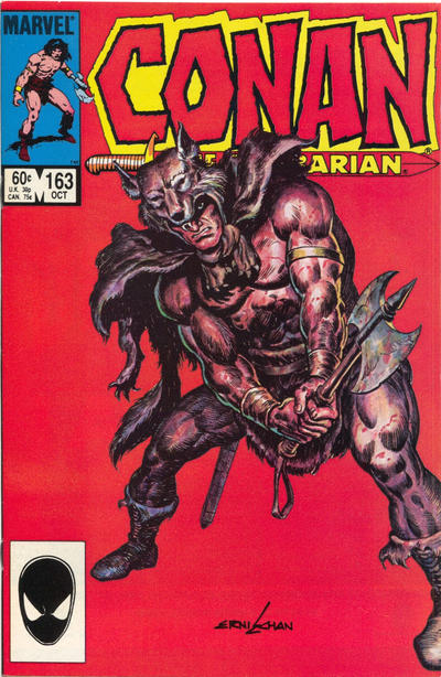 Conan the Barbarian 1970 #163 Direct ed. - back issue - $3.00