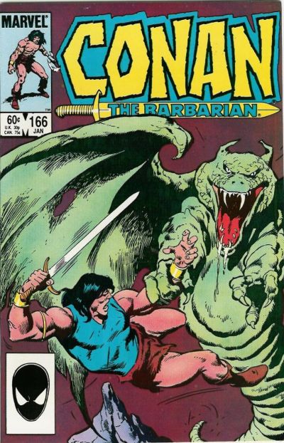 Conan the Barbarian 1970 #166 Direct ed. - back issue - $3.00