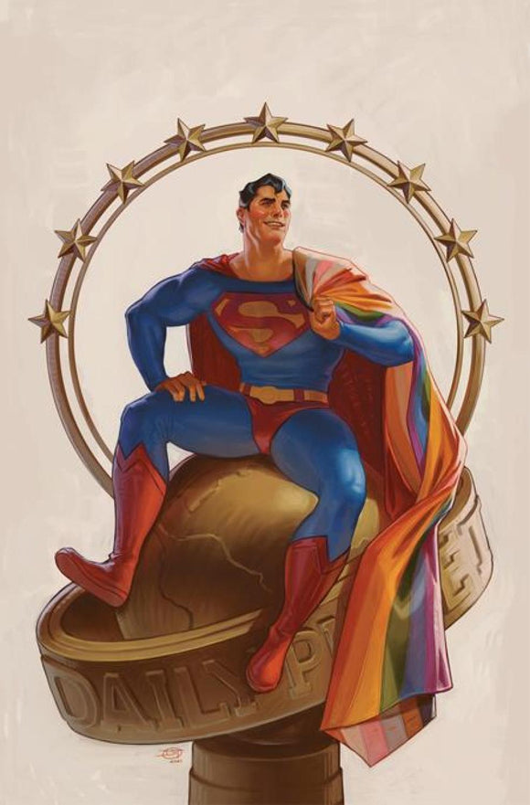 SUPERMAN #32 CVR C DAVID TALASKI PRIDE MONTH CARD STOCK VAR