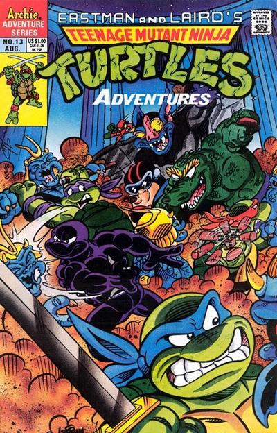 Teenage Mutant Ninja Turtles Adventures 1989 #13 - back issue - $9.00
