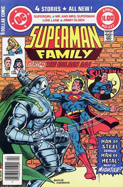 The Superman Family 1974 #217 Newsstand ed. - back issue - $4.00