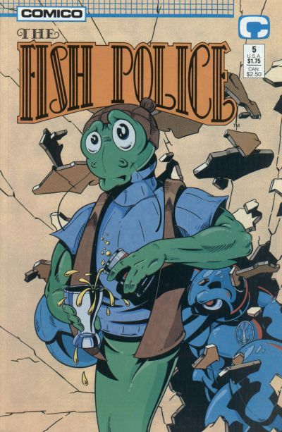 Fish Police 1988 #5 - back issue - $4.00