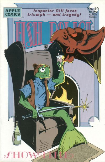 Fish Police 1989 #19 - back issue - $4.00