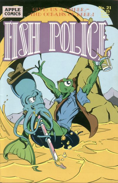 Fish Police 1989 #21 - back issue - $4.00