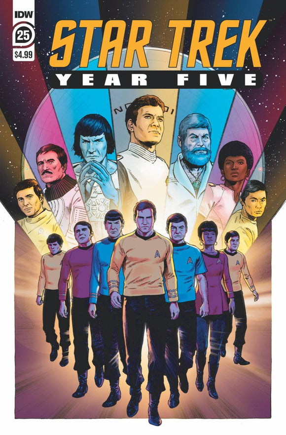 STAR TREK YEAR FIVE #25 CVR A STEPHEN THOMPSON