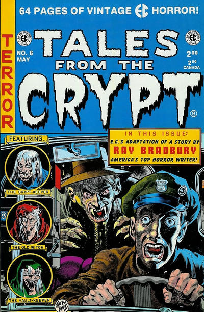 Tales from the Crypt 1991 #6 non-barcode variant - back issue - $6.00