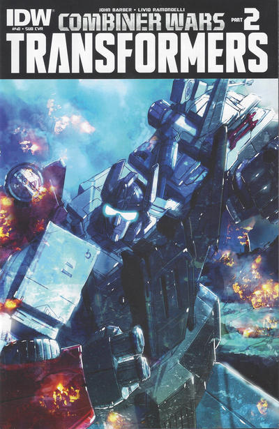 The Transformers 2014 #40 Subscription Cover - back issue - $14.00