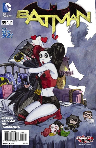 Batman 2011 #39 Harley Quinn Cover - back issue - $4.00