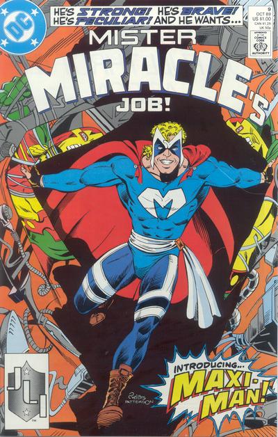 Mister Miracle 1989 #9 Direct ed. - back issue - $4.00